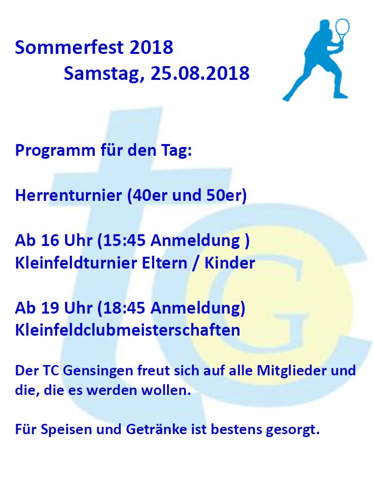 Sommerfest 18